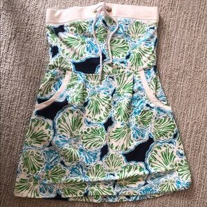 Lilly Pulitzer White and Blue Rope Detail